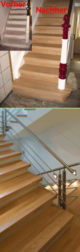 Treppen selbst renovieren mit FLEXISTEP